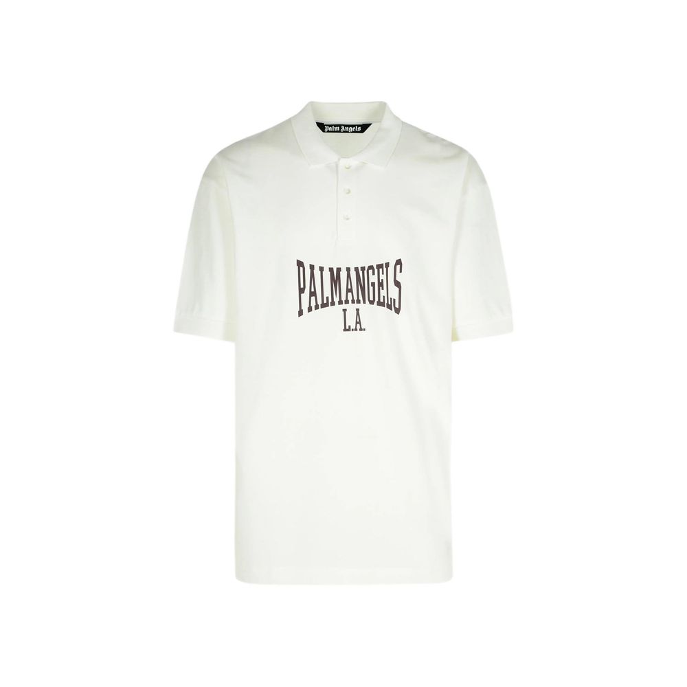 Palm Angels College Logo Polo