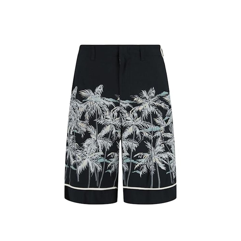 Palm Angels Palm Print Shorts Swimwear