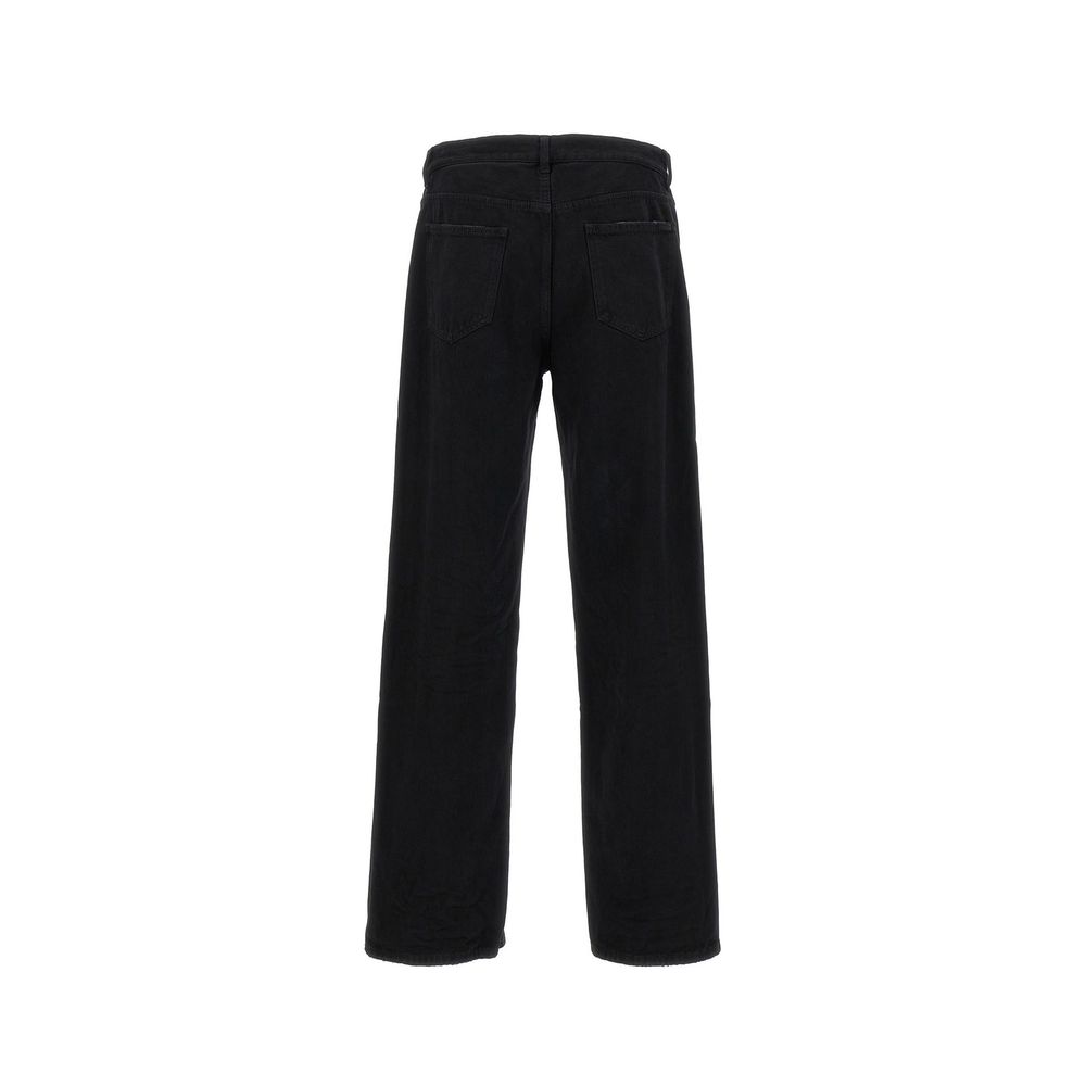 Saint Laurent Long Baggy Denim Jeans