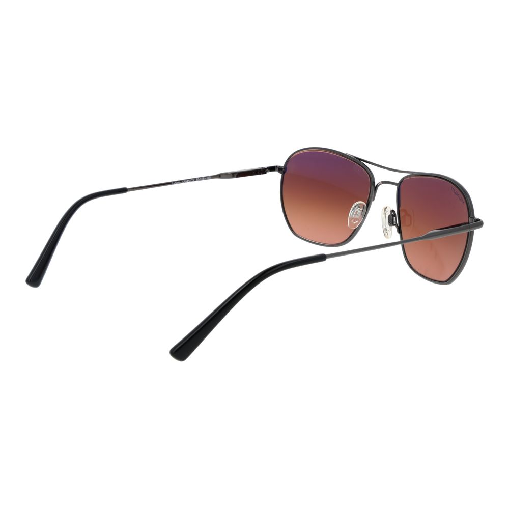 Serengeti Gray Metal Sunglasses