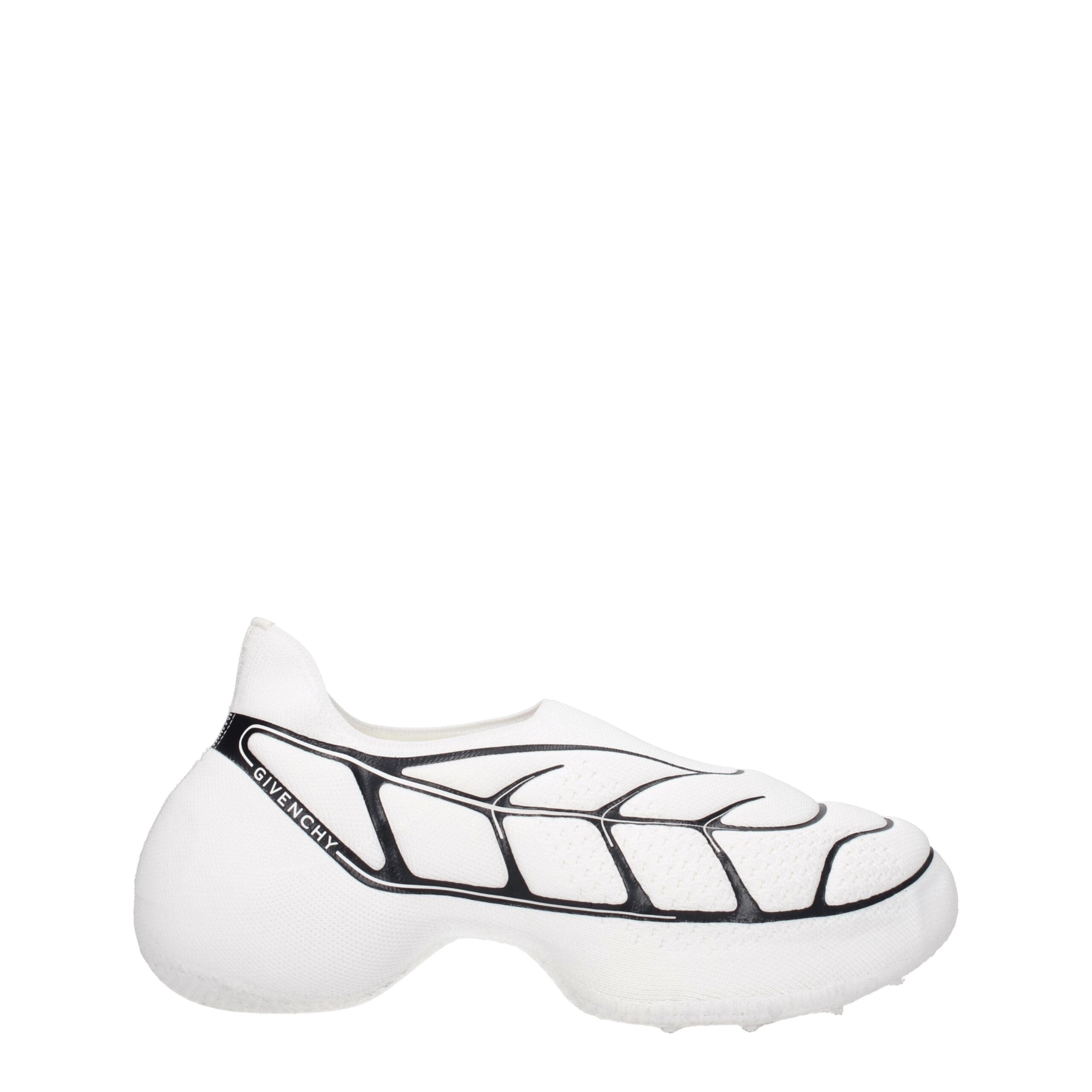 Givenchy White Fabric Low Tops
