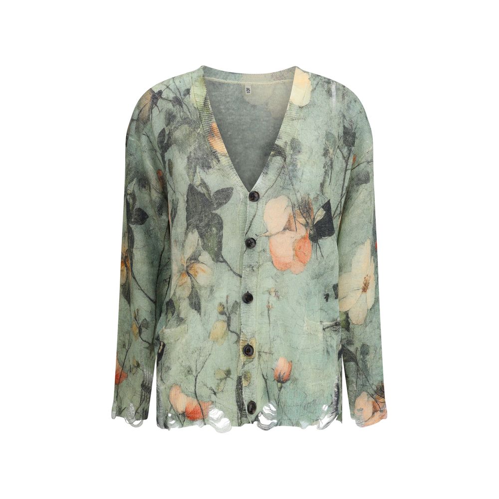 R13 Floral pattern Cardigan