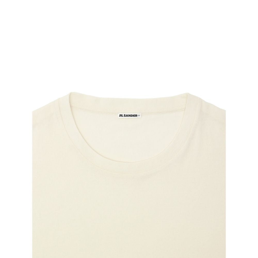 Jil Sander Beige Cotton Long Dress