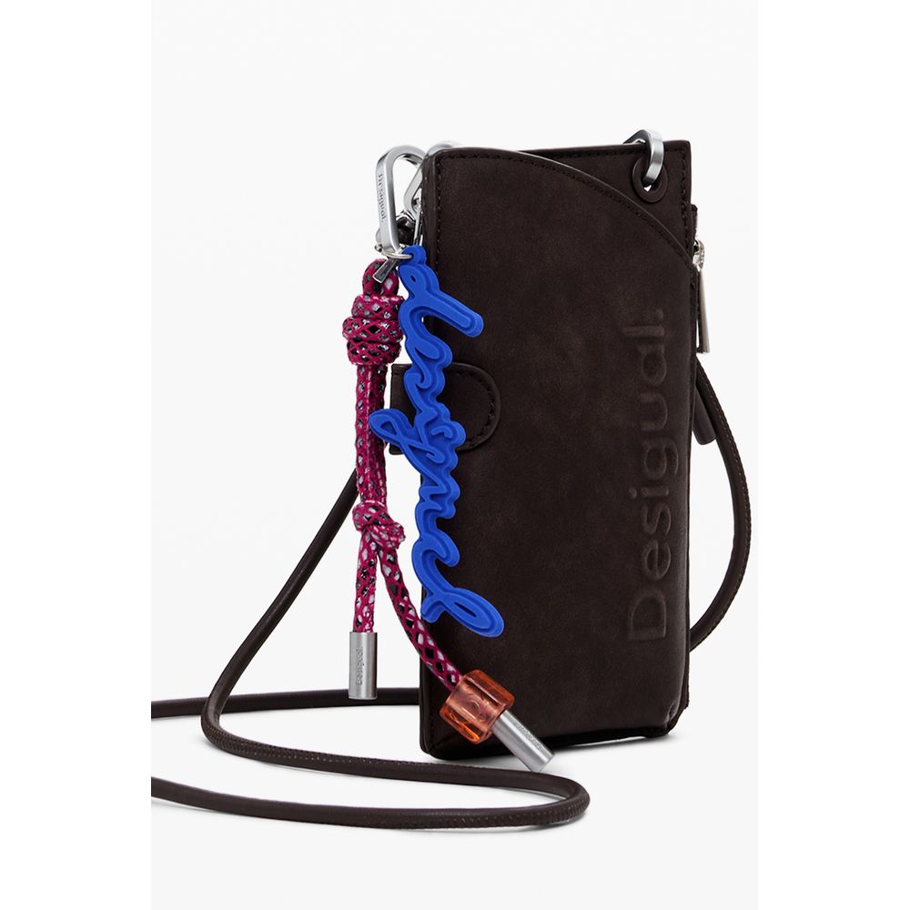 Desigual Brown Polyethylene Wallet