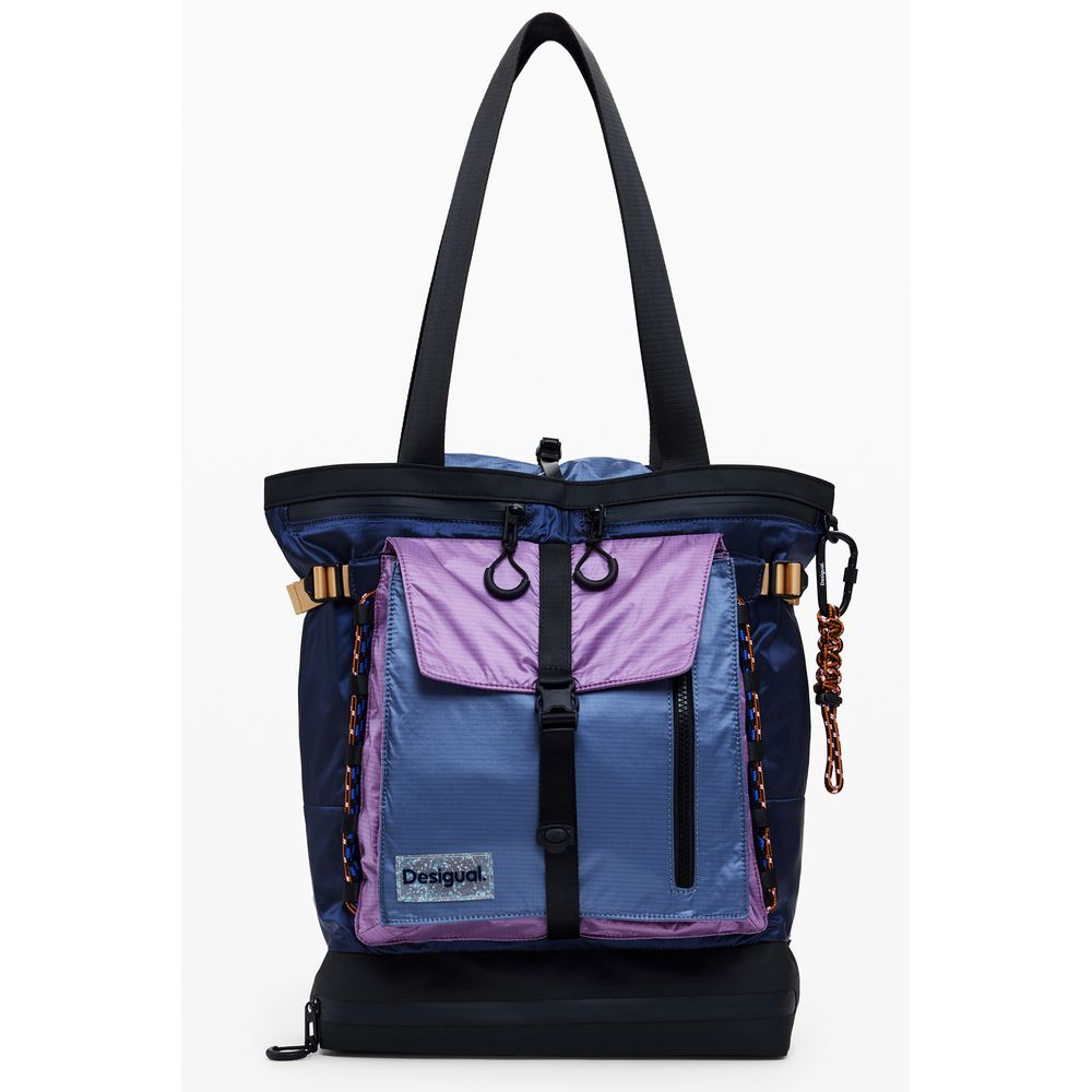 Desigual Blue Polyethylene Backpack