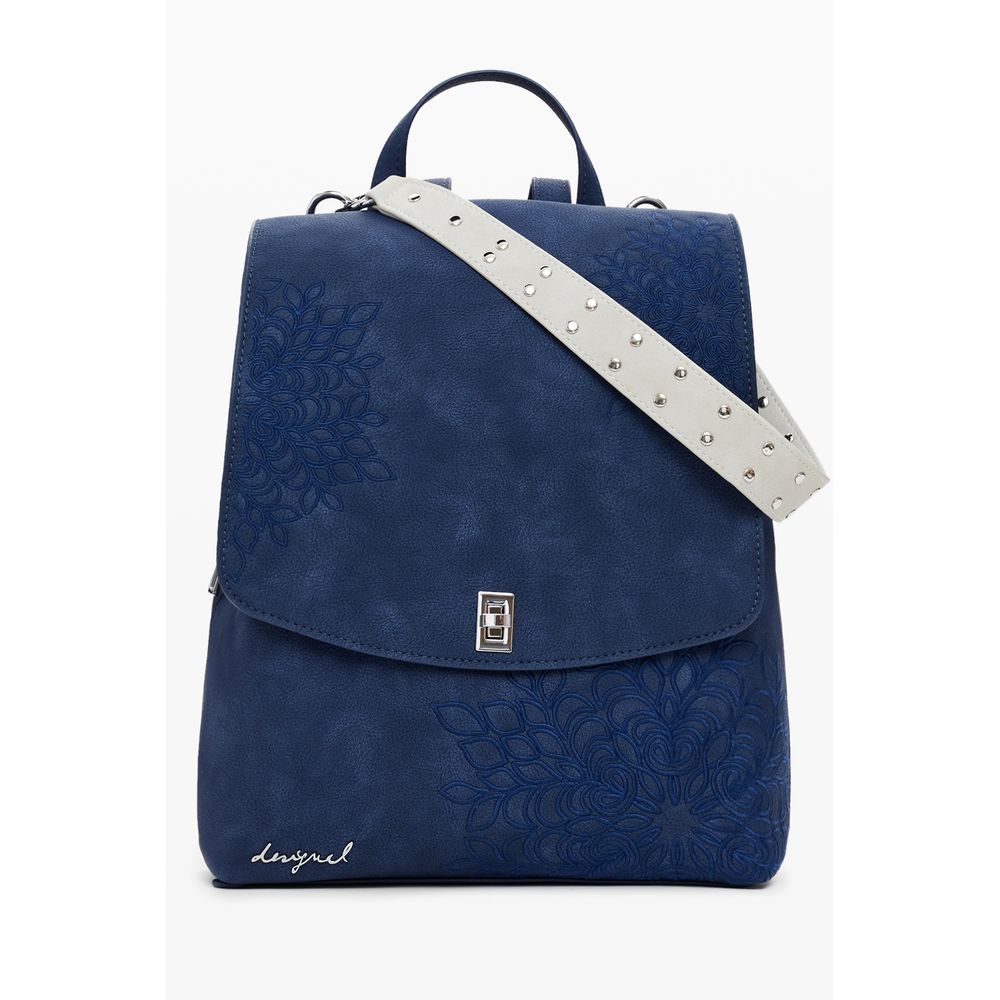 Desigual Blue Polyethylene Backpack