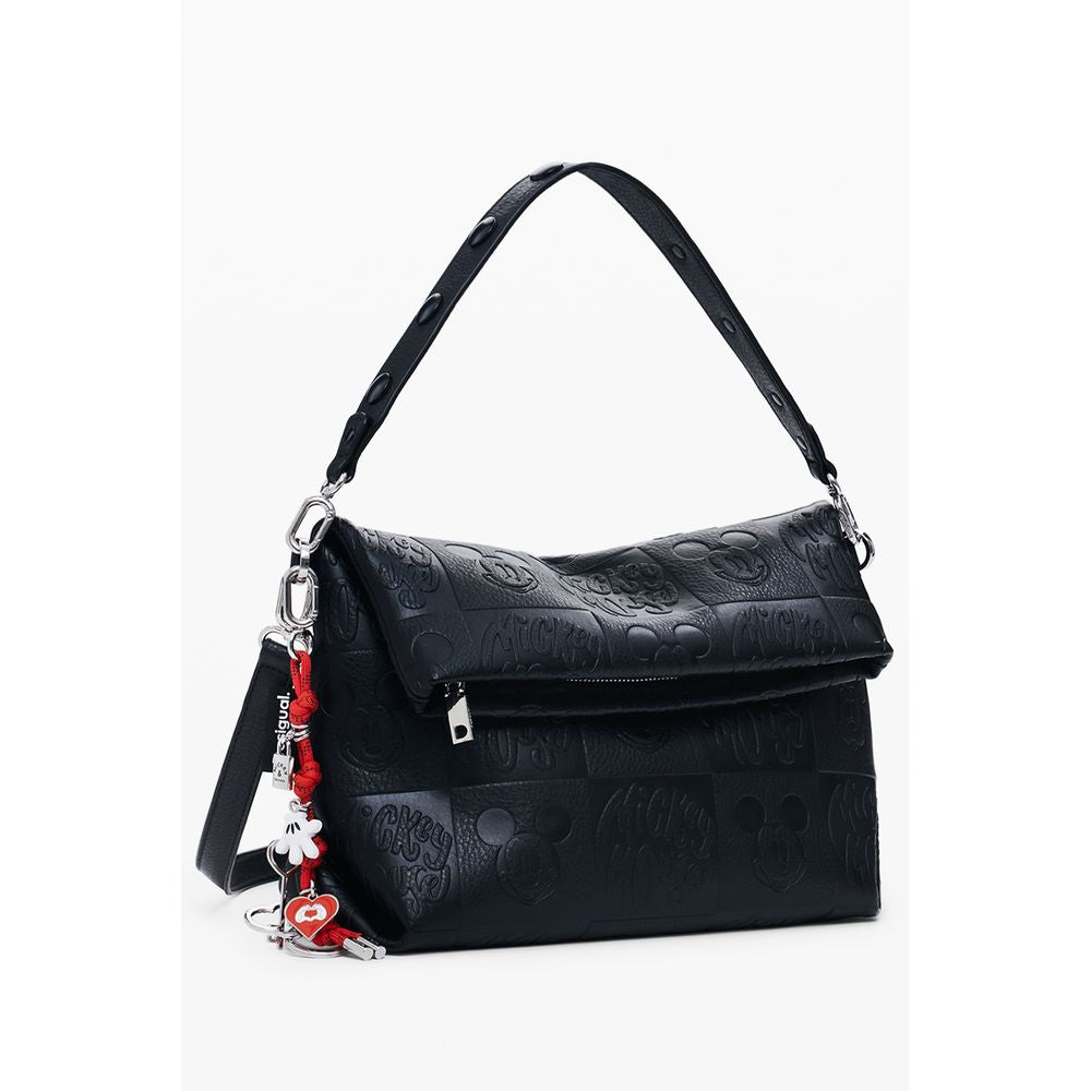 Desigual Black Polyethylene Handbag