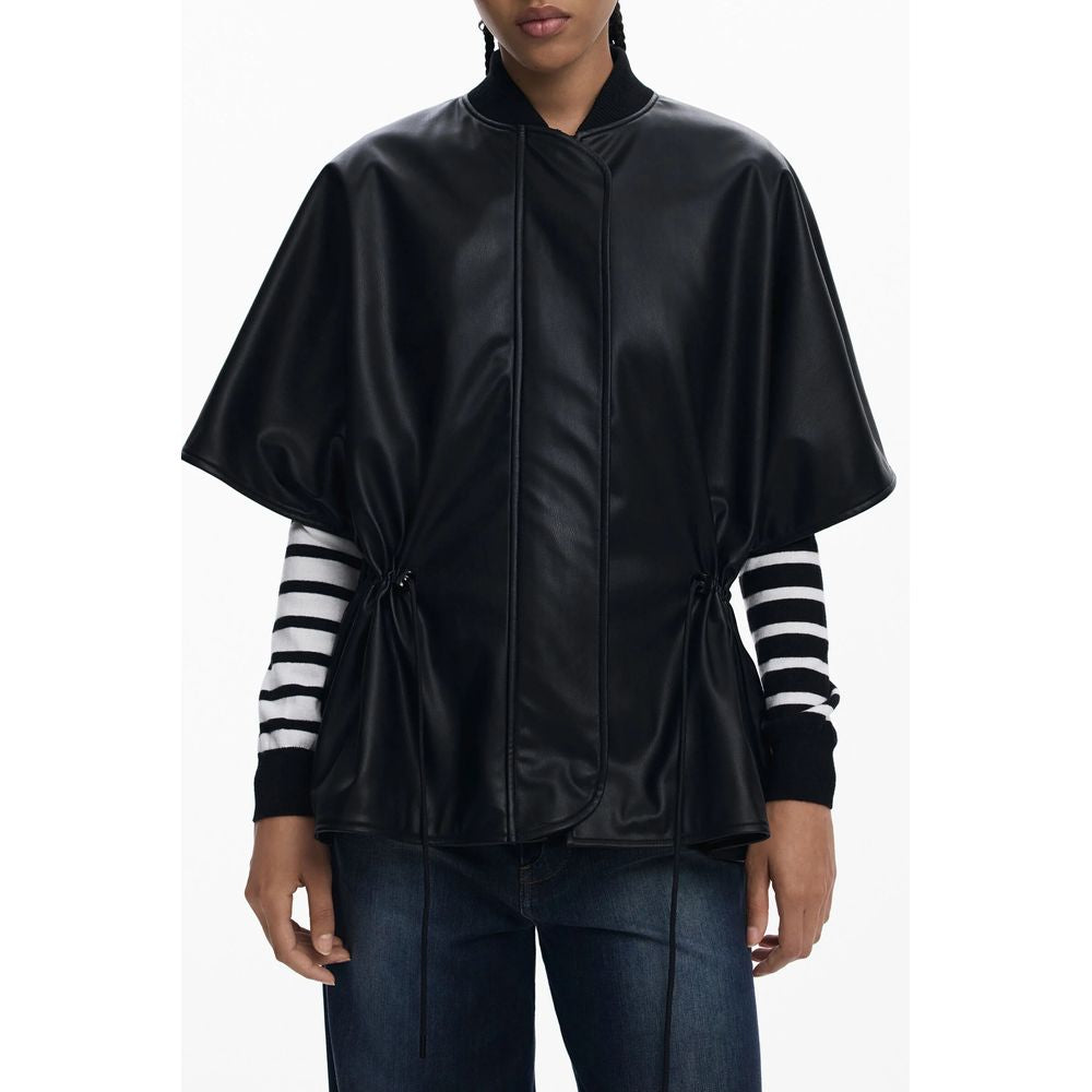 Desigual Black Polyethylene Sweater