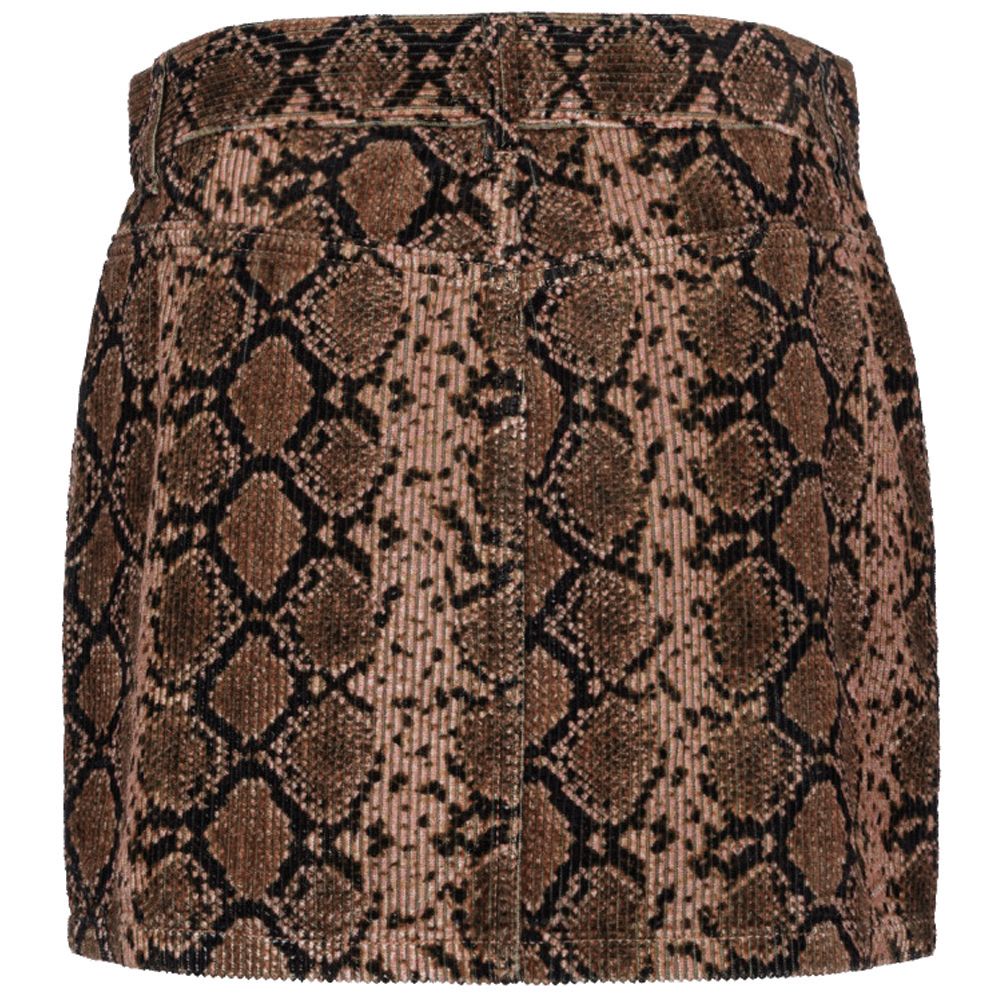 PINKO Brown Cotton Skirt
