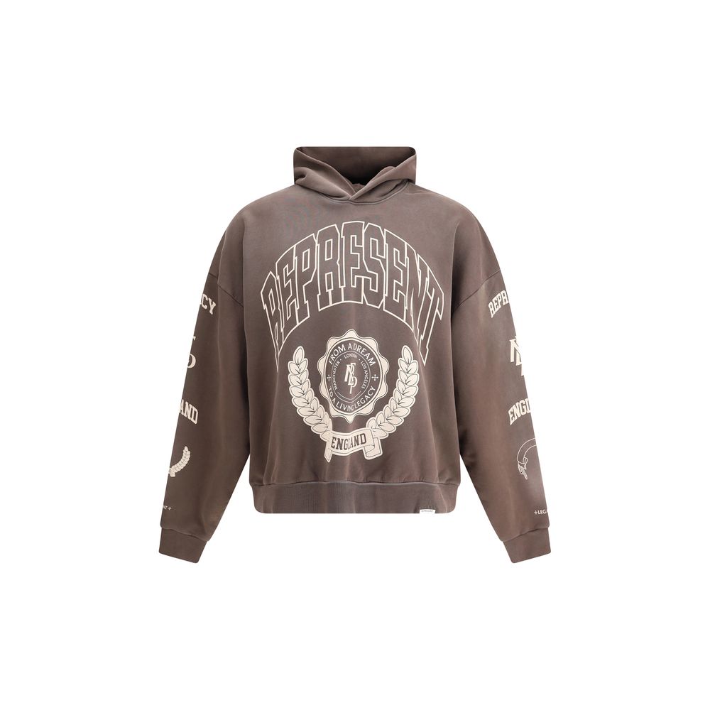 Represent Brown Cotton Sweatshirt