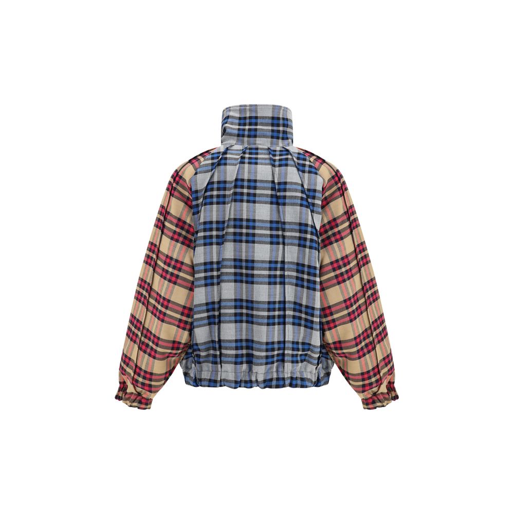 PDF Channel Multicolor Polyester Bomber