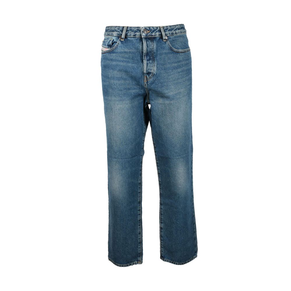Diesel Blue Cotton Skinny Jeans