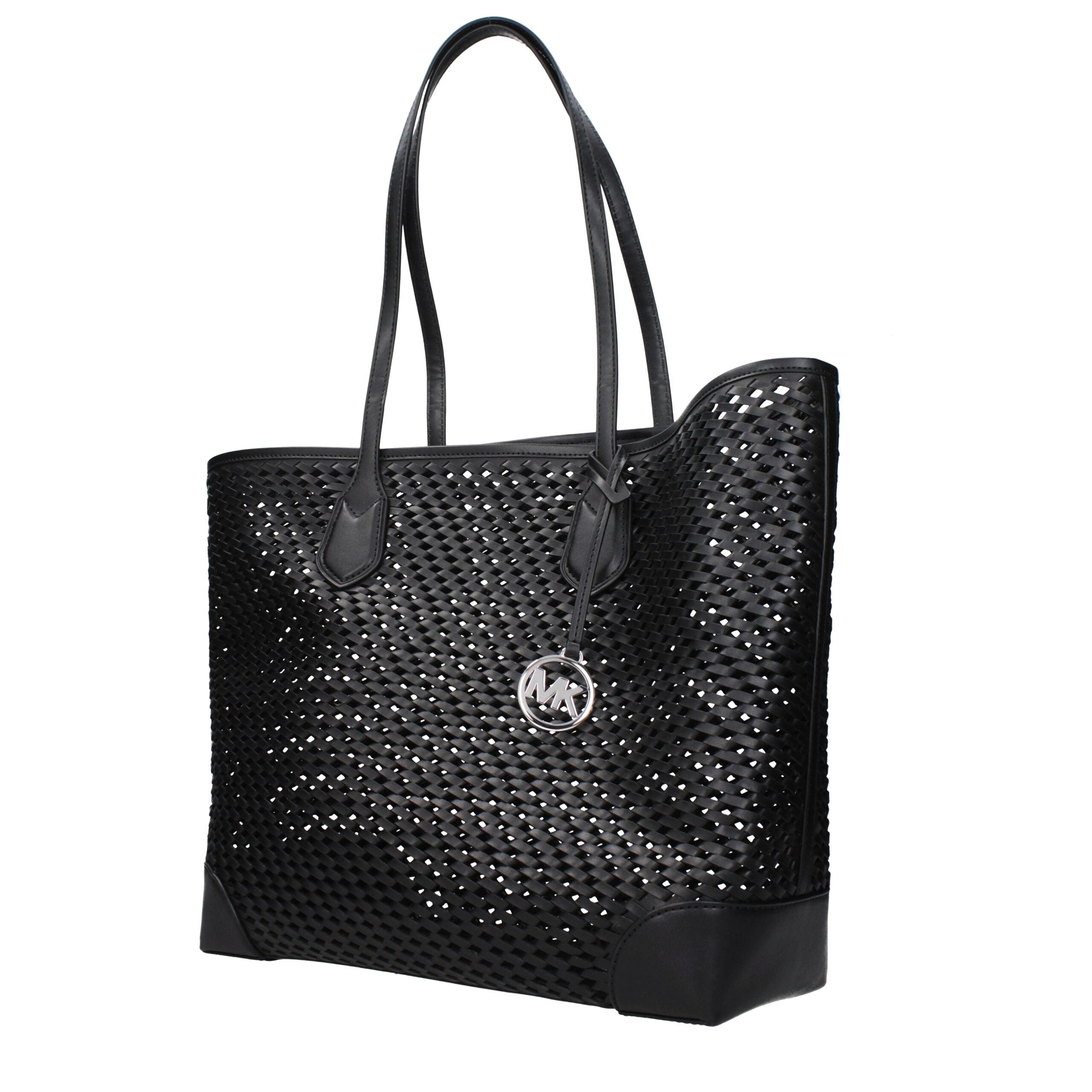 Michael Kors Black Leather Shoulder Bag