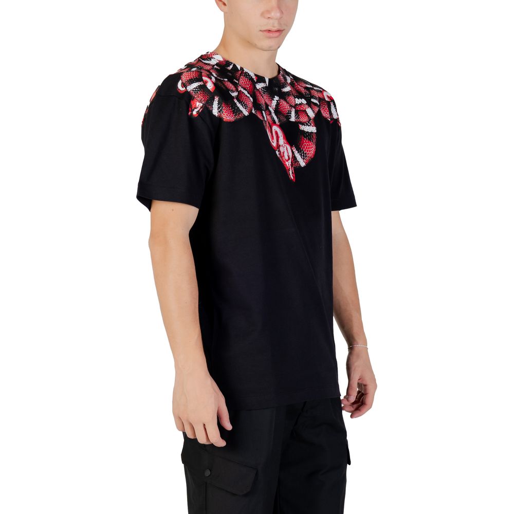 County of Milan Black Cotton T-Shirt