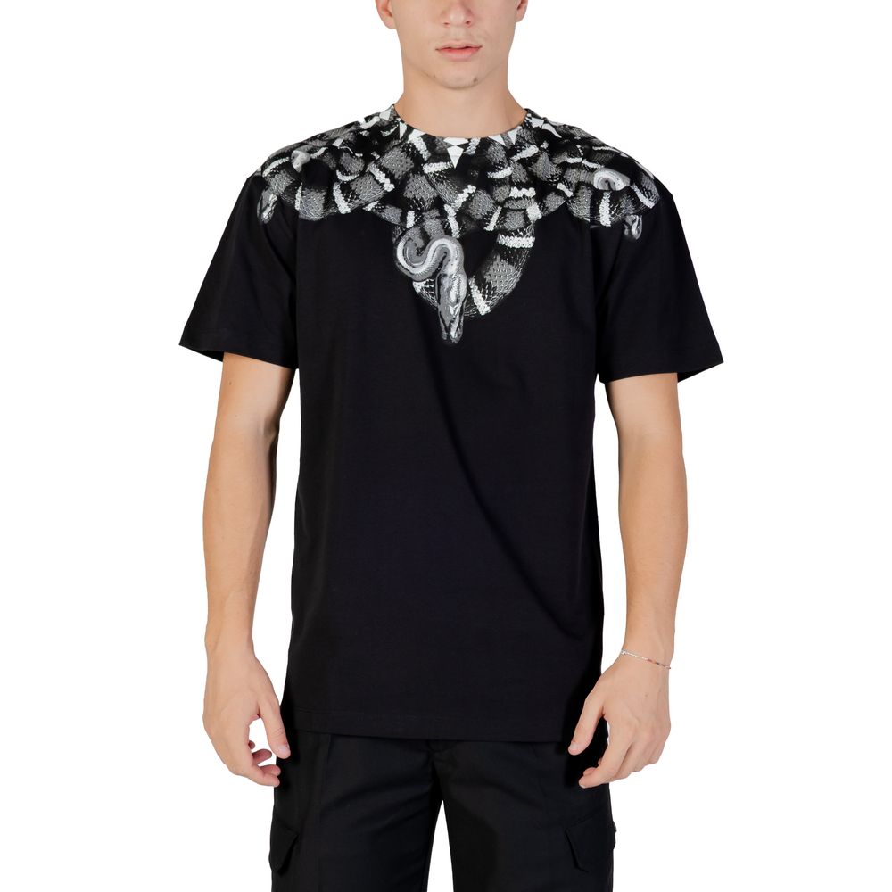 County of Milan Black Cotton T-Shirt