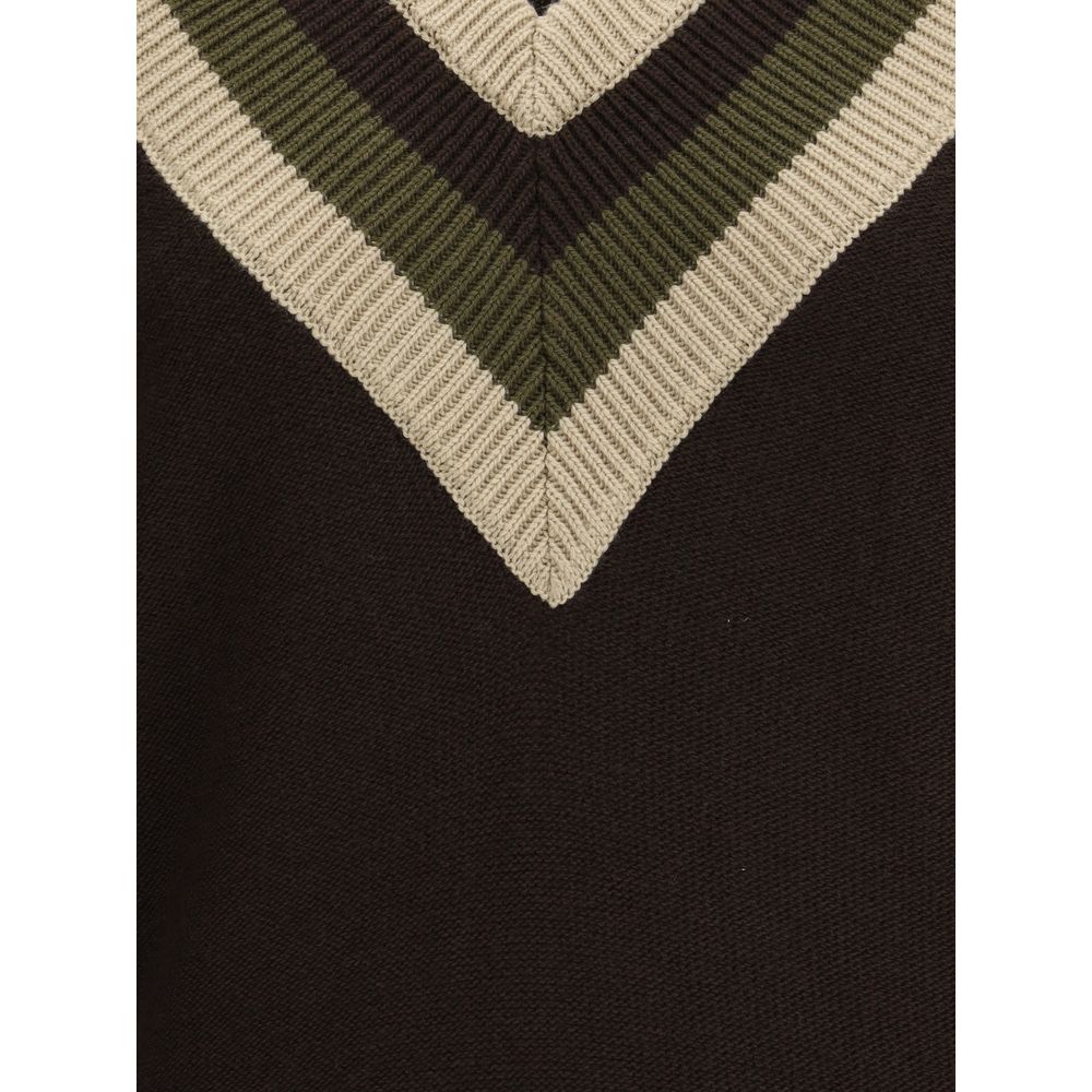 Valentino Beige Fleece Wool Sweatshirt
