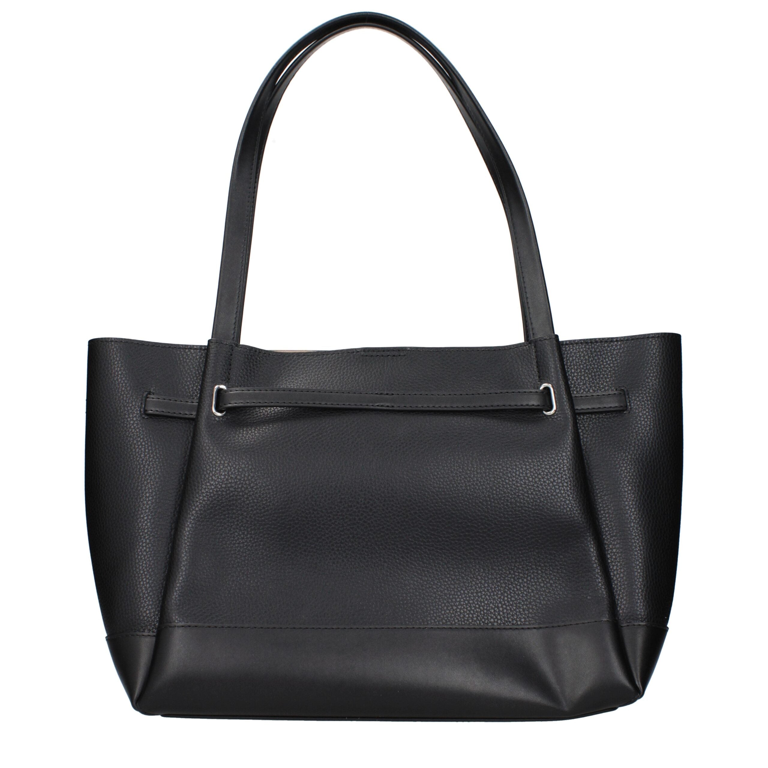 Michael Kors Black Leather Shoulder Bag
