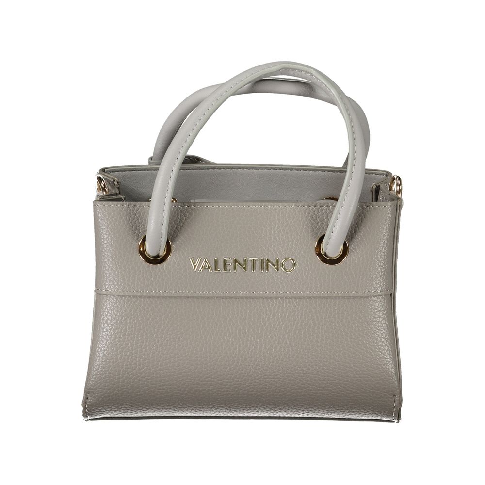 Mario Valentino Gray Polyethylene Handbag