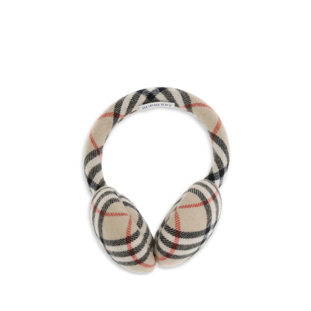 Burberry Check Earmuffs