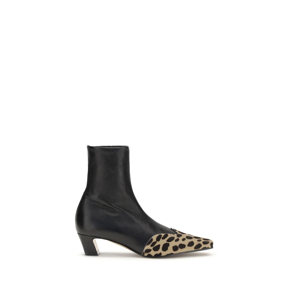 Khaite Nevada Stretch Ankle Boots