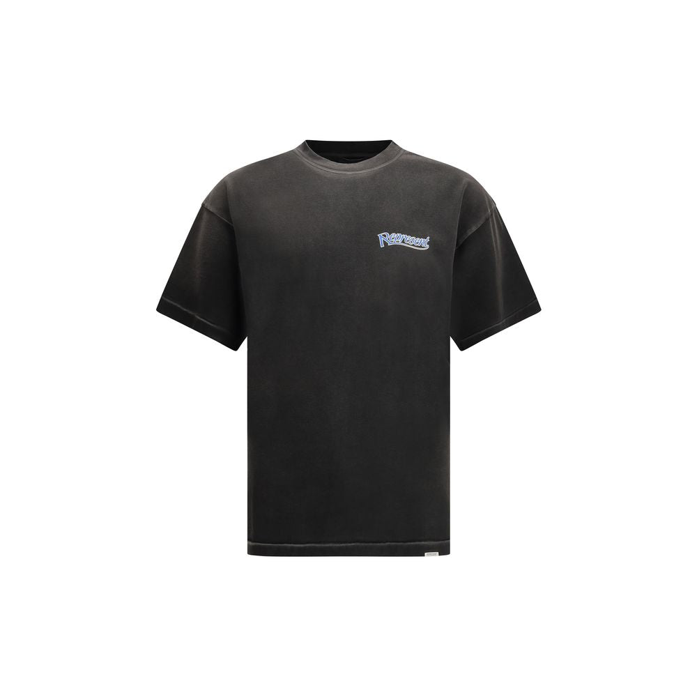 Represent Gray Cotton T-Shirt