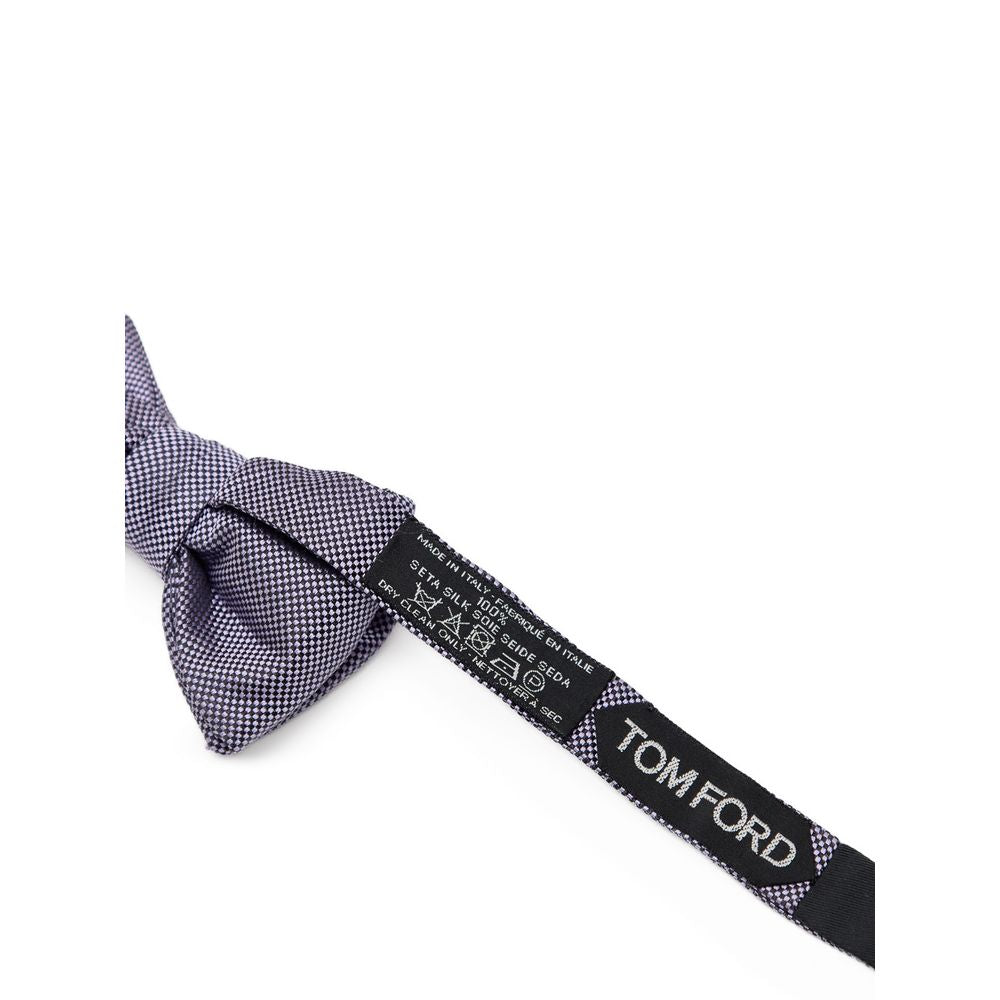 Tom Ford Purple Silk Bowtie