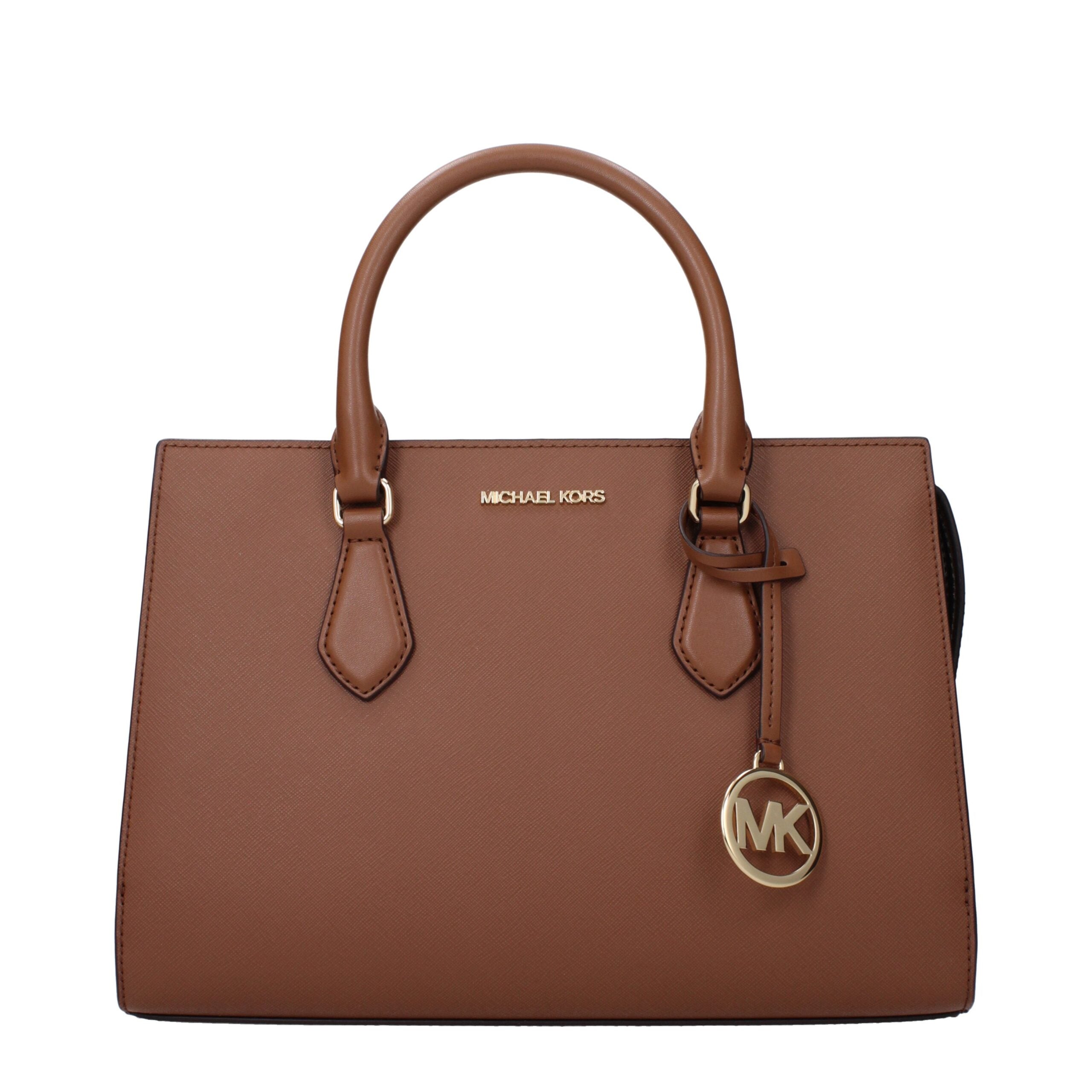 Michael Kors Brown Fabric Handbag