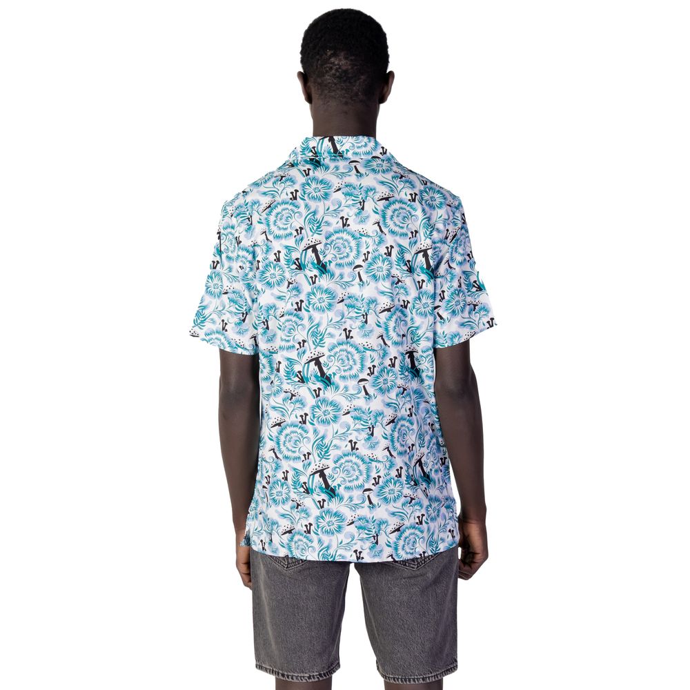 Dickies Blue Cotton Shortsleeve Shirt