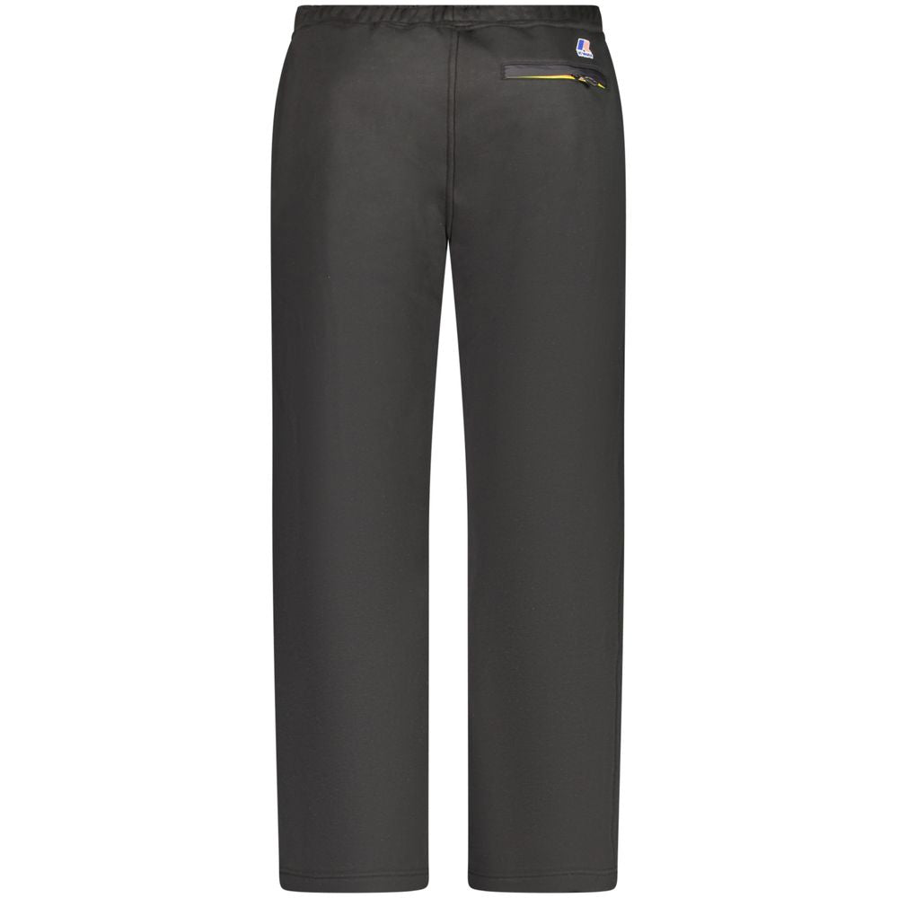 K-WAY Black Cotton Men's Sports Trouser