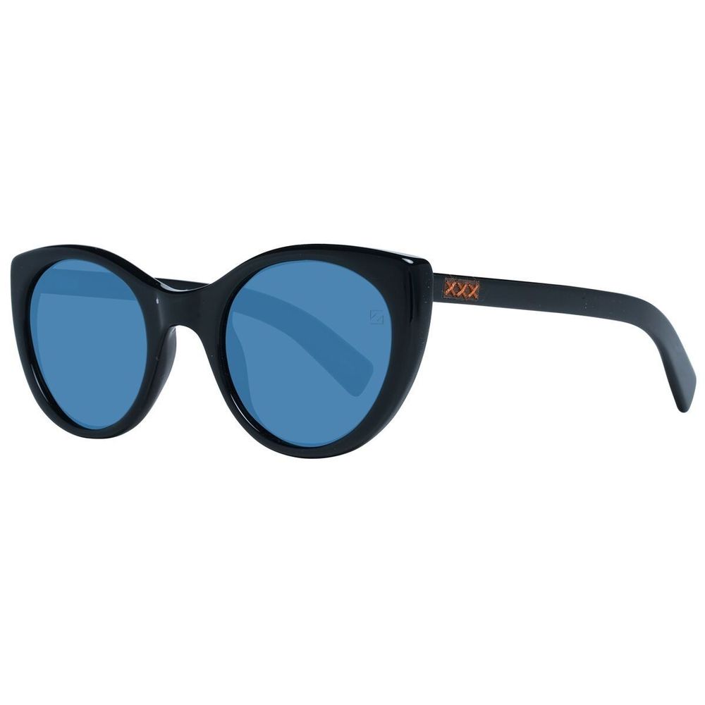 Ermenegildo Zegna Black Resin Sunglasses