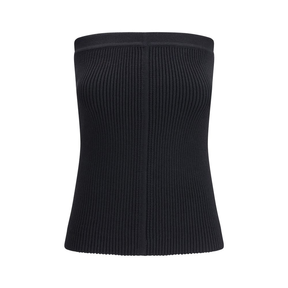 Rick Owens Black Wool Top