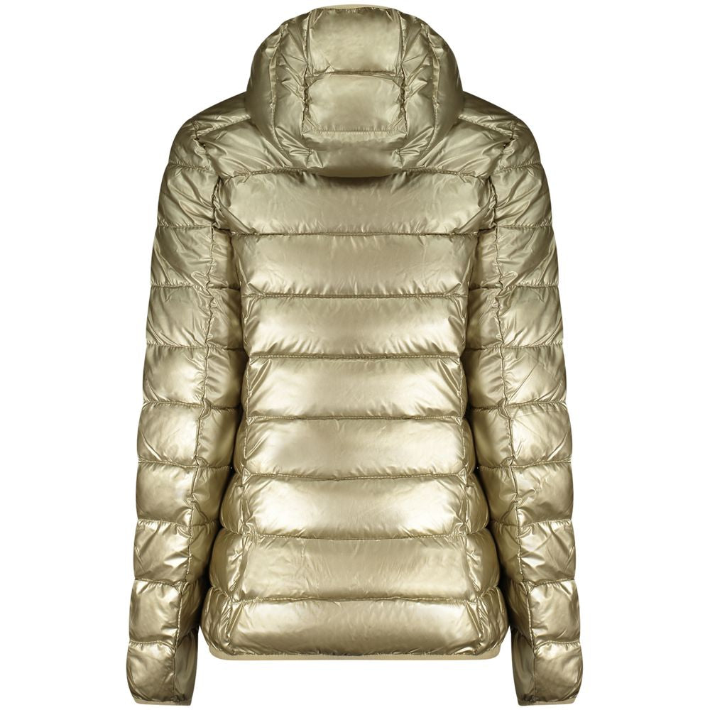 Norway 1963 Gold Polyamide Women Jacket