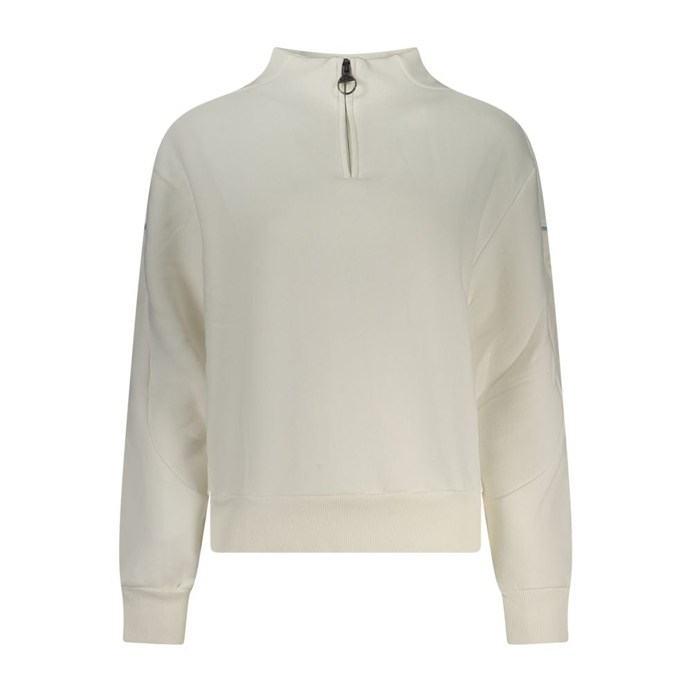 North Sails Bianco Cotton Women Sweatshirt