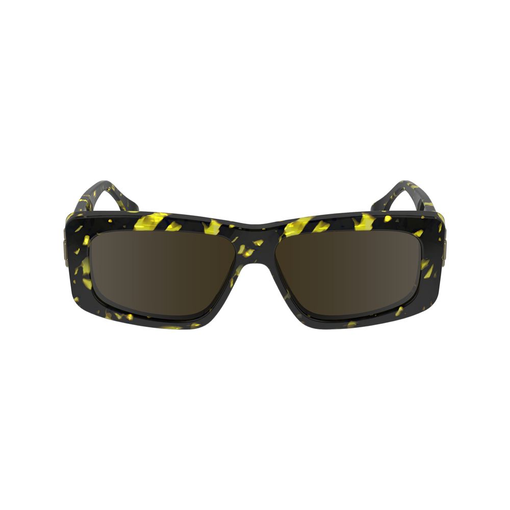 Victoria Beckham Yellow Acetate Sunglasses