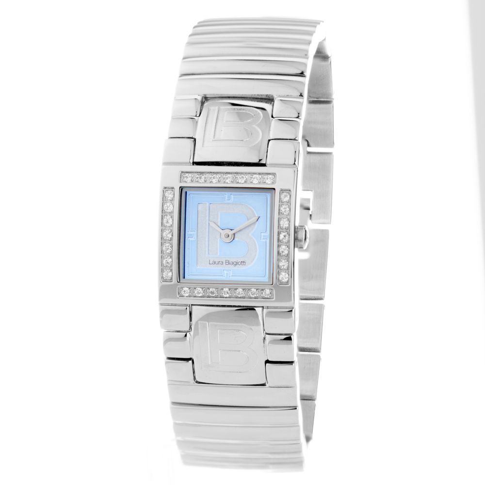 Laura Biagiotti Silver Stainless Steel Dress Watch