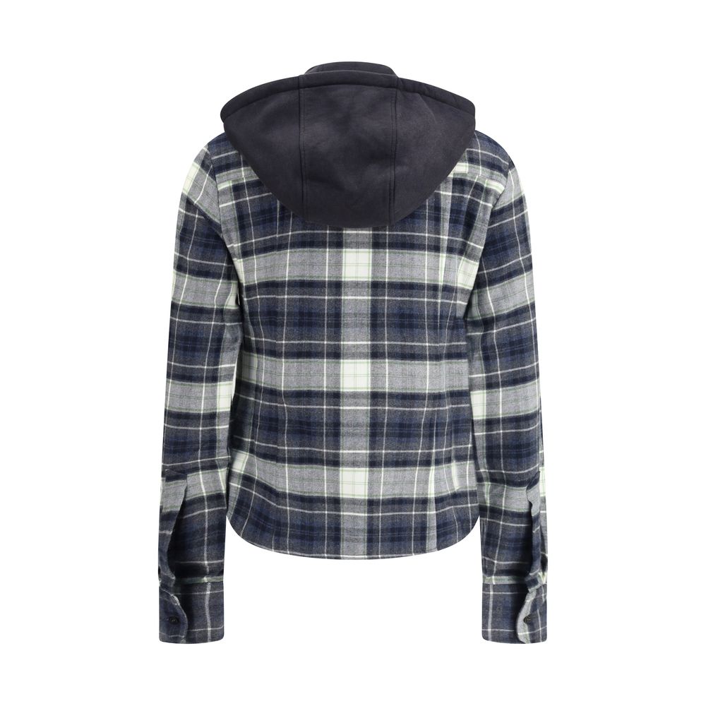 Coperni Blue Cotton Pattern Shirt