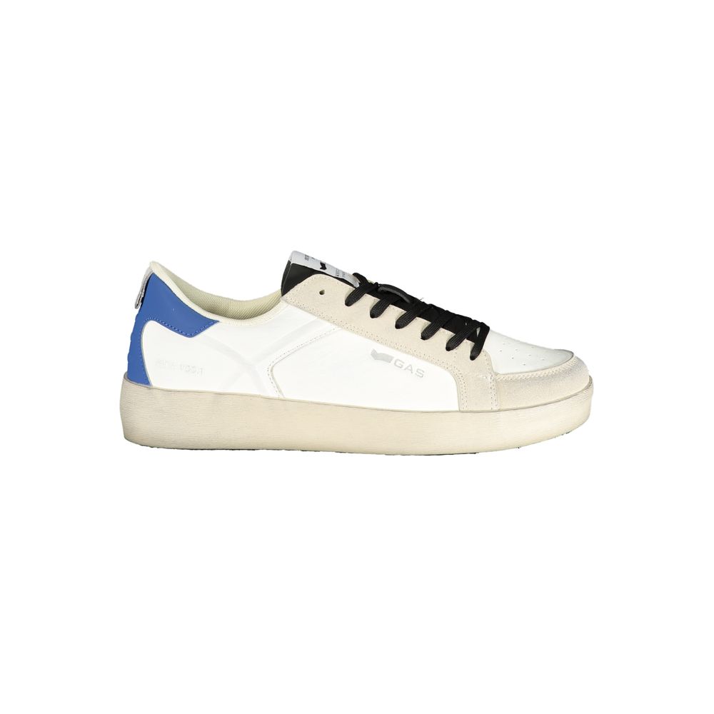 Gas Bianco Polyurethane Men Sneaker