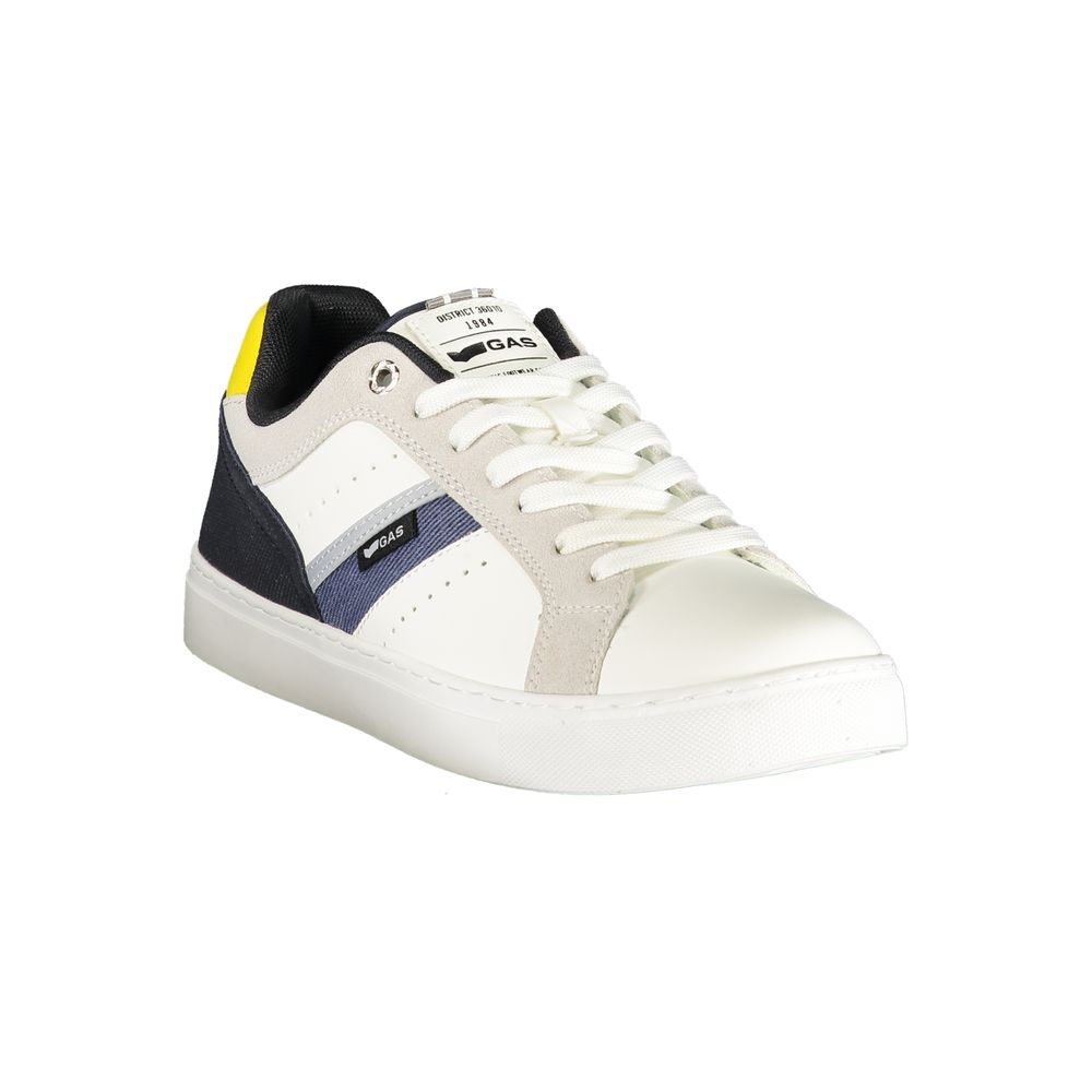 Gas Bianco Polyurethane Men's Sneaker