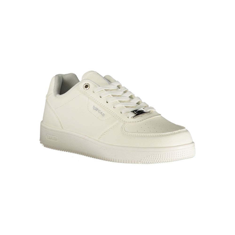 Gas Bianco Polyurethane Women Sneaker