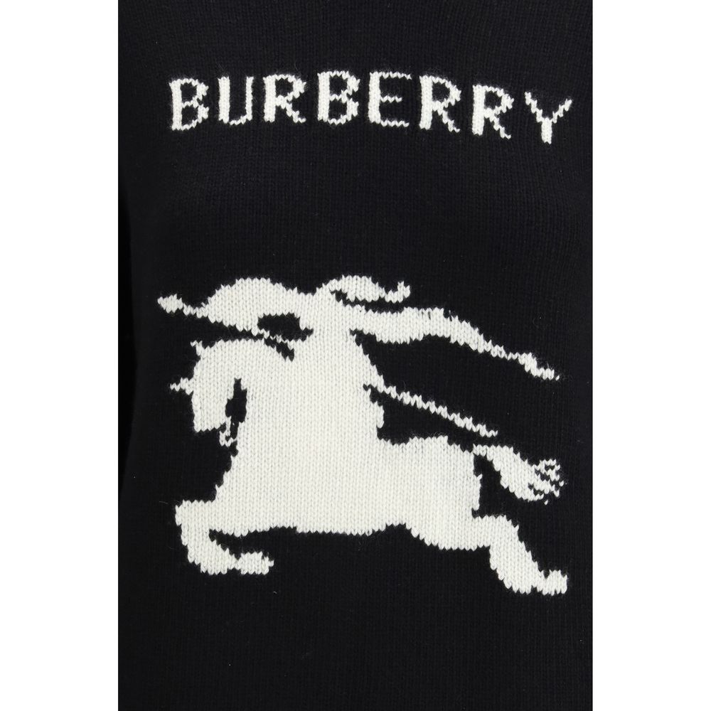 Burberry Black Wool Sweatshirt