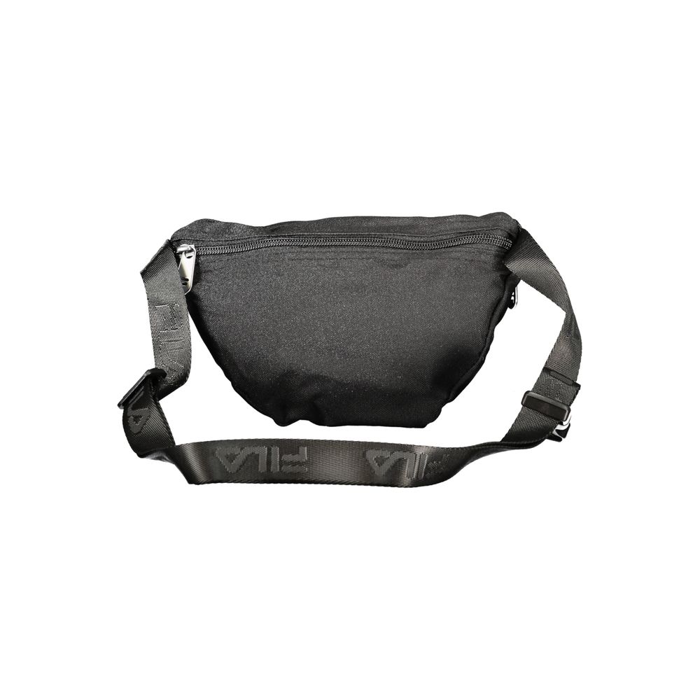 Fila Black Polyester Men Belt Bag