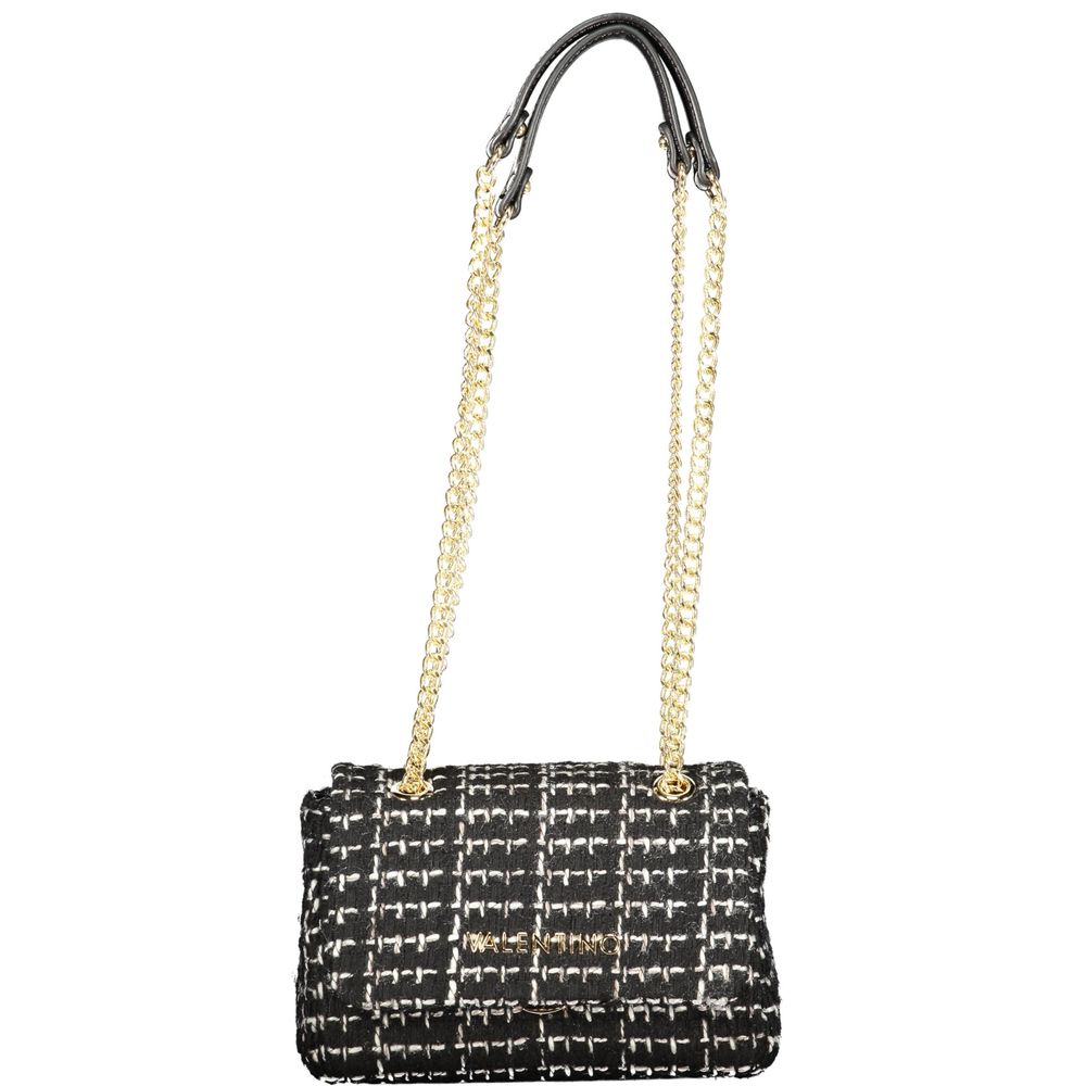 Mario Valentino Nero Polyurethane Women Shoulder Bag