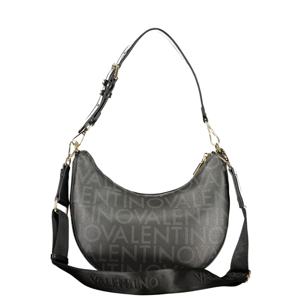 Mario Valentino Black Polyurethane Women Handbag