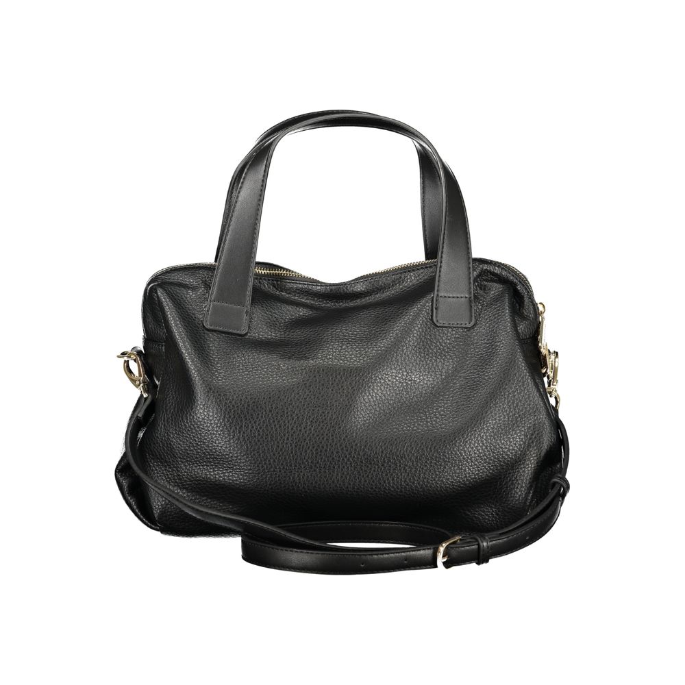 Mario Valentino Black Polyurethane Women Handbag